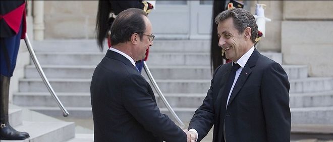 Francois Hollande a recu Nicolas Sarkozy pour entendre les propositions du president de LR apres le Brexit britannique.
