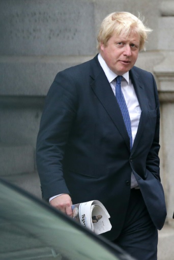 Boris Johnson traverse le parking du Parlement, à Londres, le 28 juin 2016 © DANIEL LEAL-OLIVAS AFP/Archives