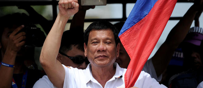 Rodrigo Duterte est le nouveau president des Philippines. 