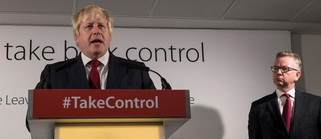 Boris Johnson a mene vigoureusement campagne pour la sortie de son pays de l'Union europeenne.