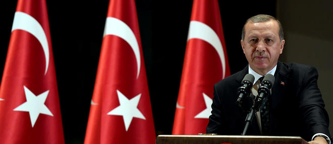Le president turc Recep Tayyip Erdogan.