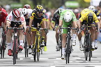Tour de France 2016 : Cavendish au finish sur la 3e &eacute;tape