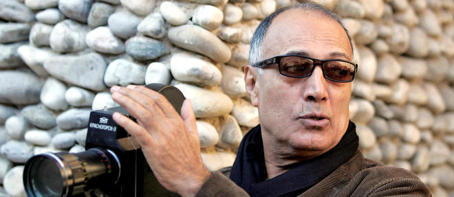 Abbas Kiarostami le 4 decembre 2007 a Nice. 
 