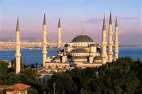 La mosquée Bleue, symbole de la splendeur d'Istanbul. ©Bruno Morandi