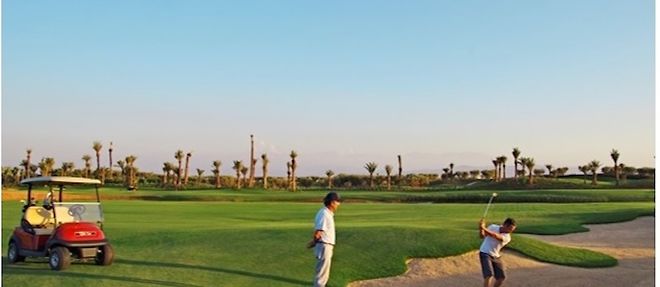 8 golfs exploitent les eaux usees de la station d'epuration de Marrakech pour l'arrosage des pelouses.