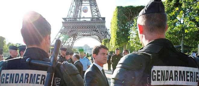 11 500 policiers et gendarmes seront mobilises a Paris le 14 juillet.