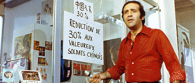 Affreux, sale et mechant. "Les Chinois a Paris" (1974) de et avec Jean Yanne.