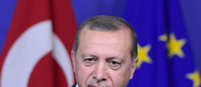Le president turc Recep Tayyip Erdogan