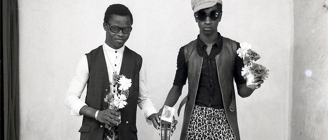 "Nous deux avec guitare", Malick Sidibe, 1968. 
