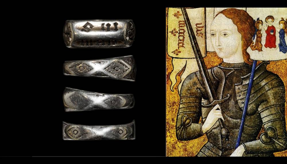 Convertie par l'anneau de Jehanne d'Arc