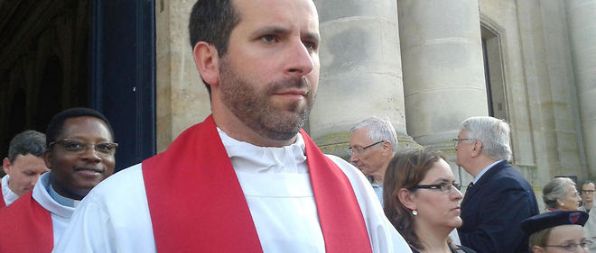L'abbe Pierre-Herve Grosjean, en 2014.