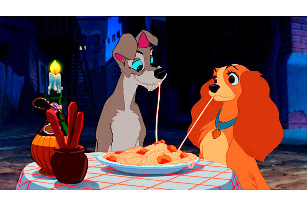 La Belle Et Le Clochard Scène Spaghetti De Lassie à Comme des bêtes : le meilleur des héros à poils - Le Point
