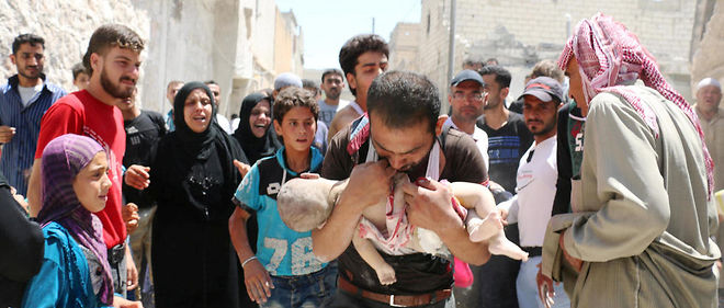 28 personnes ont trouve la mort suite a des bombardements rebelles a Alep.