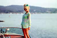 Brigitte Bardot à Saint-Tropez. ©Ghislain Dussart