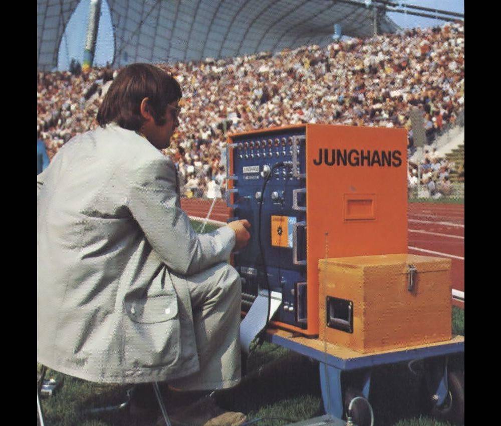 Munich 1972 des Jeux olympiques sign s Junghans Montres