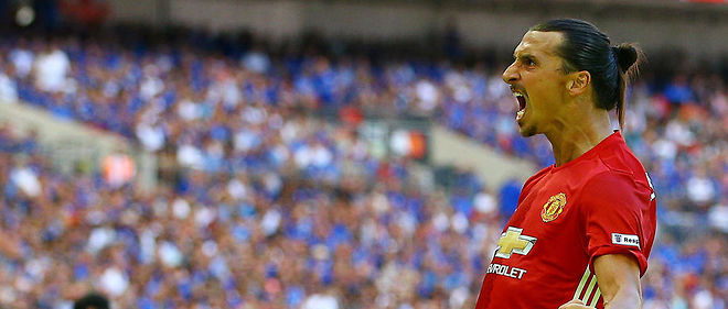 Zlatan Ibrahimovic a quitte le PSG pour s'engager cet ete a Manchester United.