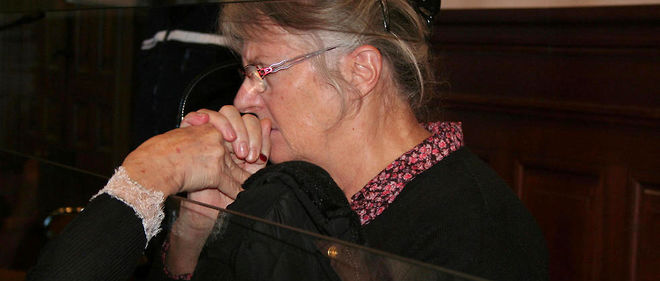 Jacqueline Sauvage lors de son proces en appel en decembre 2015. 