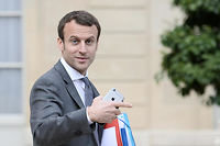 Emmanuel Macron va-t-il se porter candidat a la presidentielle de 2017 ? (C)STEPHANE DE SAKUTIN
