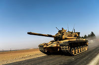 L'armée turque s'est déployée en Syrie. Image d'illustration. ©BULENT KILIC