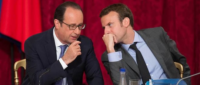 Emmanuel Macron demissionne du gouvernement.