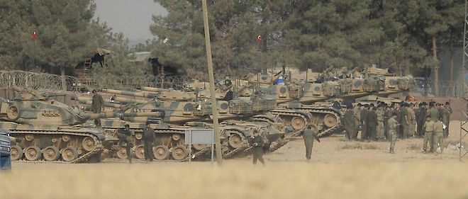 L'armee turque et les rebelles syriens sont parvenus a chasser l'Etat islamique de sa derniere position sur la frontiere syro-turque.