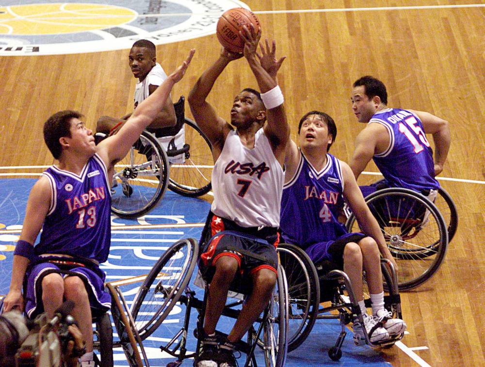 Jeux paralympiques, basketball, Sydney © © Reuters Photographer Reuters