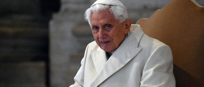 Le pape Benoit XVI.