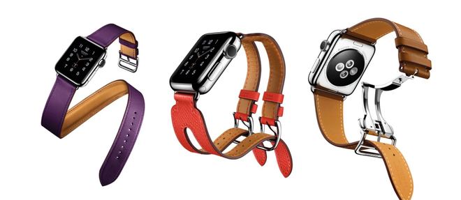 Nouveaux coloris et nouveaux bracelets pour l'Apple Watch Hermès.