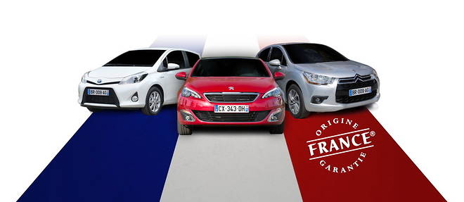 Ces trois voitures, dont une Toyota, ont decroche le label Origine France Garantie