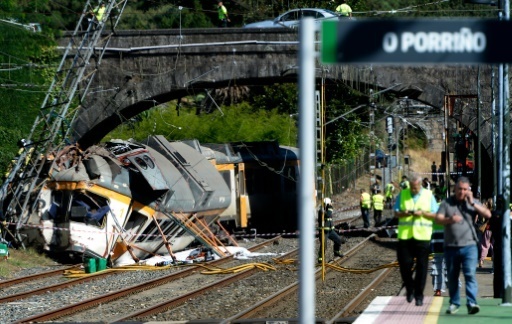 Un Train Deraille En Espagne 4 Morts Dont Un Portugais Et Un Americain Le Point