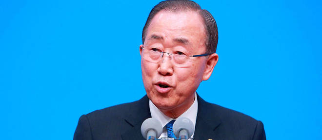 Le secretaire general de l'ONU, Ban Ki-moon.