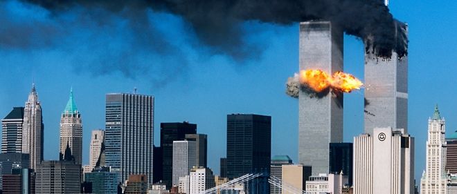 Les attentats du World Trade Center, le 11 septembre 2001 a New York.