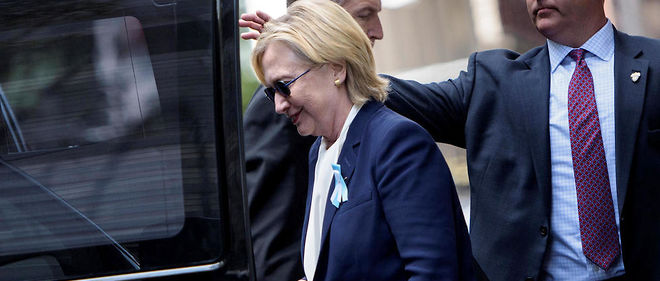 Hillary Clinton en pleine incertitude apres la mauvaise gestion de ses pepins de sante.