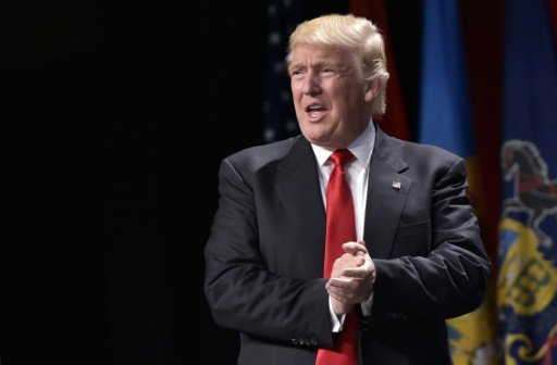 Donald Trump le 12 septembre 2016 à Baltimore  © MANDEL NGAN AFP