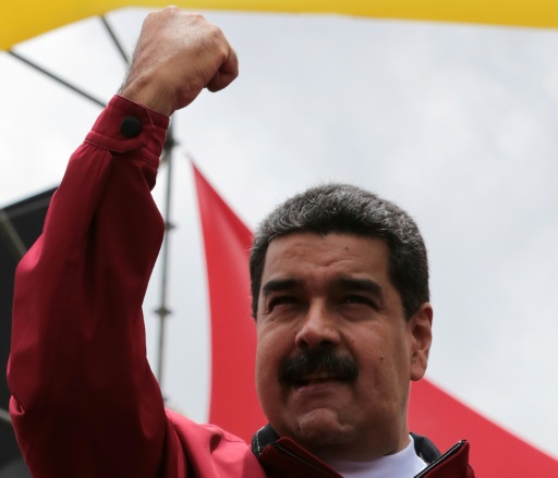 Le président vénézuélien Nicolas Maduro le 1er septembre 2016 lors d'une manifestation à Caracas © Francisco Batista Venezuelan Presidency/AFP/Archives