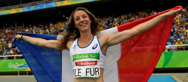 Marie-Amelie Le Fur a remporte une troisieme medaille. 