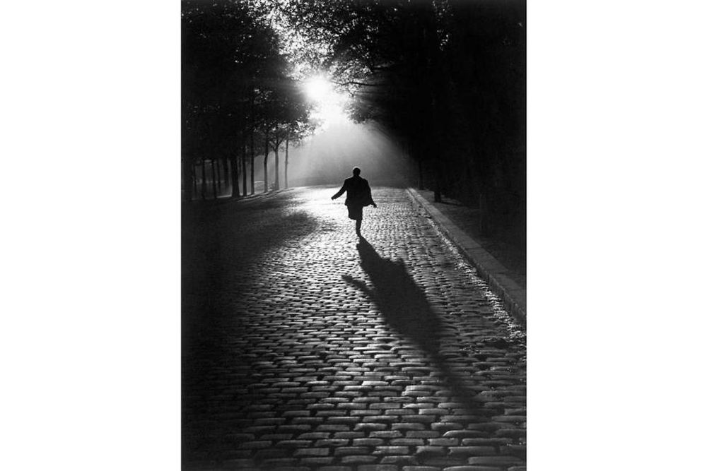L'homme qui court, Paris, 1953