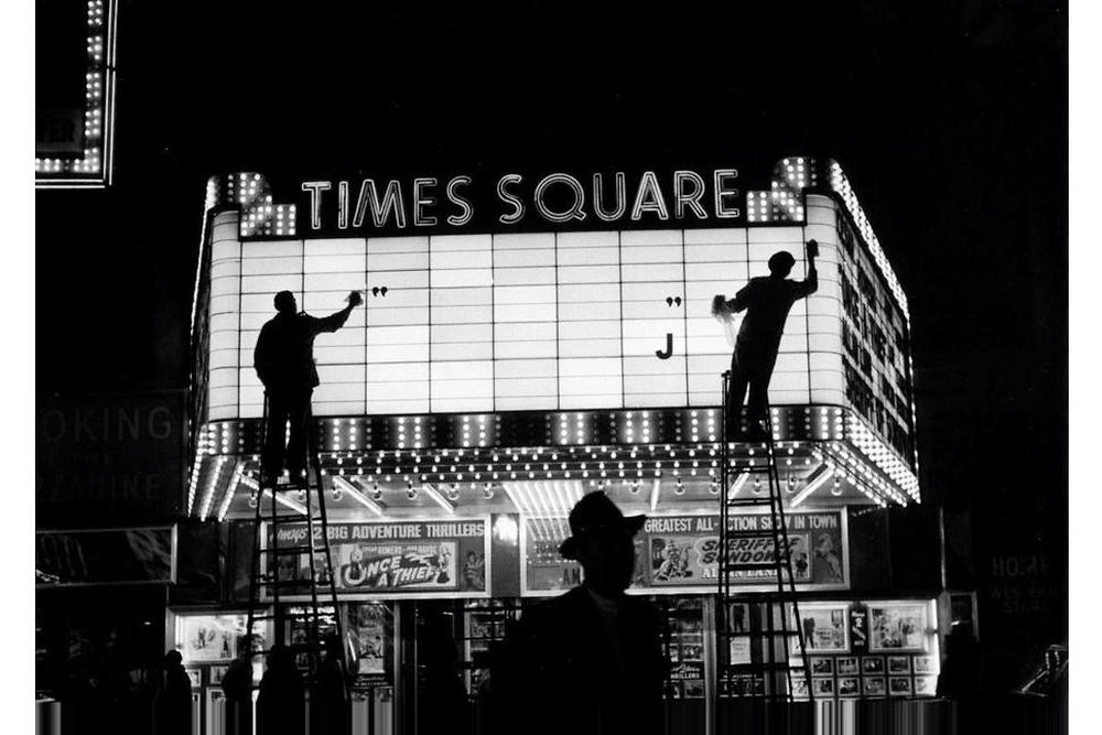 Times square, Manhattan, 1955