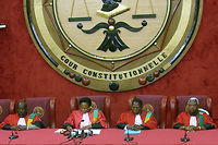 La Cour constitutionnelle gabonaise le 9 juin 2009.