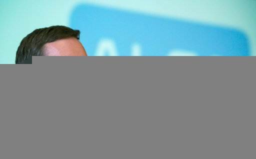 Bernd Lucke, fondateur et ancien dirigeant de l'AfD, puis fondateur d'un autre parti eurosceptique, l'ALFA ("Allianz für Fortschritt und Aufbruch", à Francfort le 7 novembre 2015 © FREDRIK VON ERICHSEN DPA/AFP/Archives