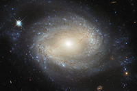 Photo d'une galaxie publiée le 12 octobre 2015. 