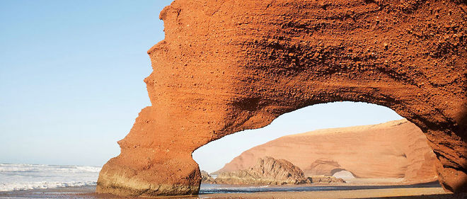 Maroc Larche De Legzira Sest Effondrée Le Point