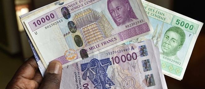 Francs CFA au Tchad le 9 avril 2016. 
