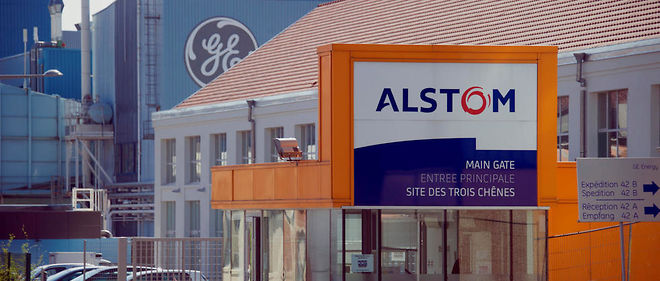 Le site historique d'Alstom a Belfort.