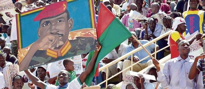 La revolution burkinabe et ses acteurs se sont largement inspires de l'heritage de Thomas Sankara, assassine en 1987 par Blaise Compaore.