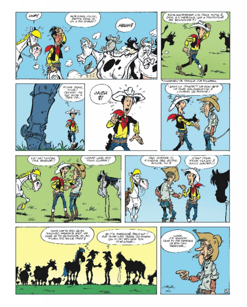 Lucky Luke A 70 Ans Découvrez 3 Planches Inédites Du Nouveau Tome