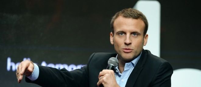 Emmanuel Macron le 14 octobre 2016 a Paris