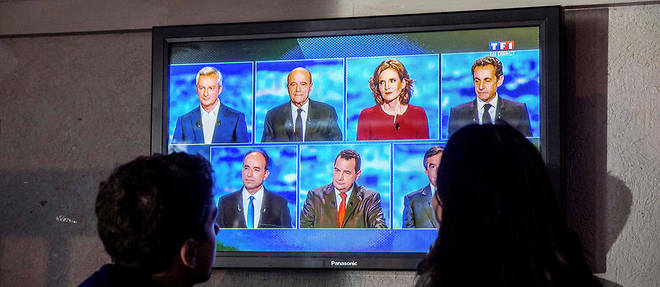 Les sept candidats a la primaire se sont affrontes jeudi soir sur le plateau de TF1, a l'occasion du premier debat televise de la primaire de la droite.