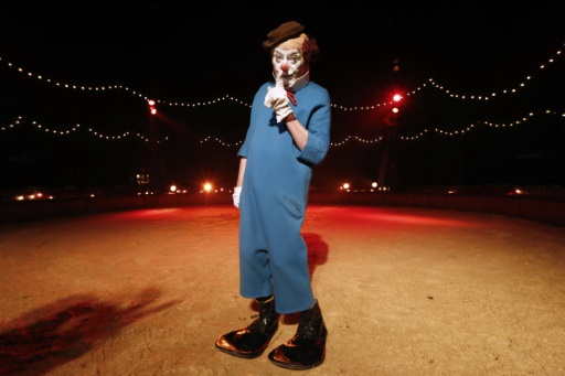 Le comédien et clown Pierre Etaix, le 3 décembre 2012 au cirque Bouglione à Chatou  © FRANCOIS GUILLOT AFP/Archives