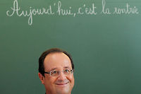 Fin de mandat calamiteuse pour François Hollande ! ©DENIS CHARLET